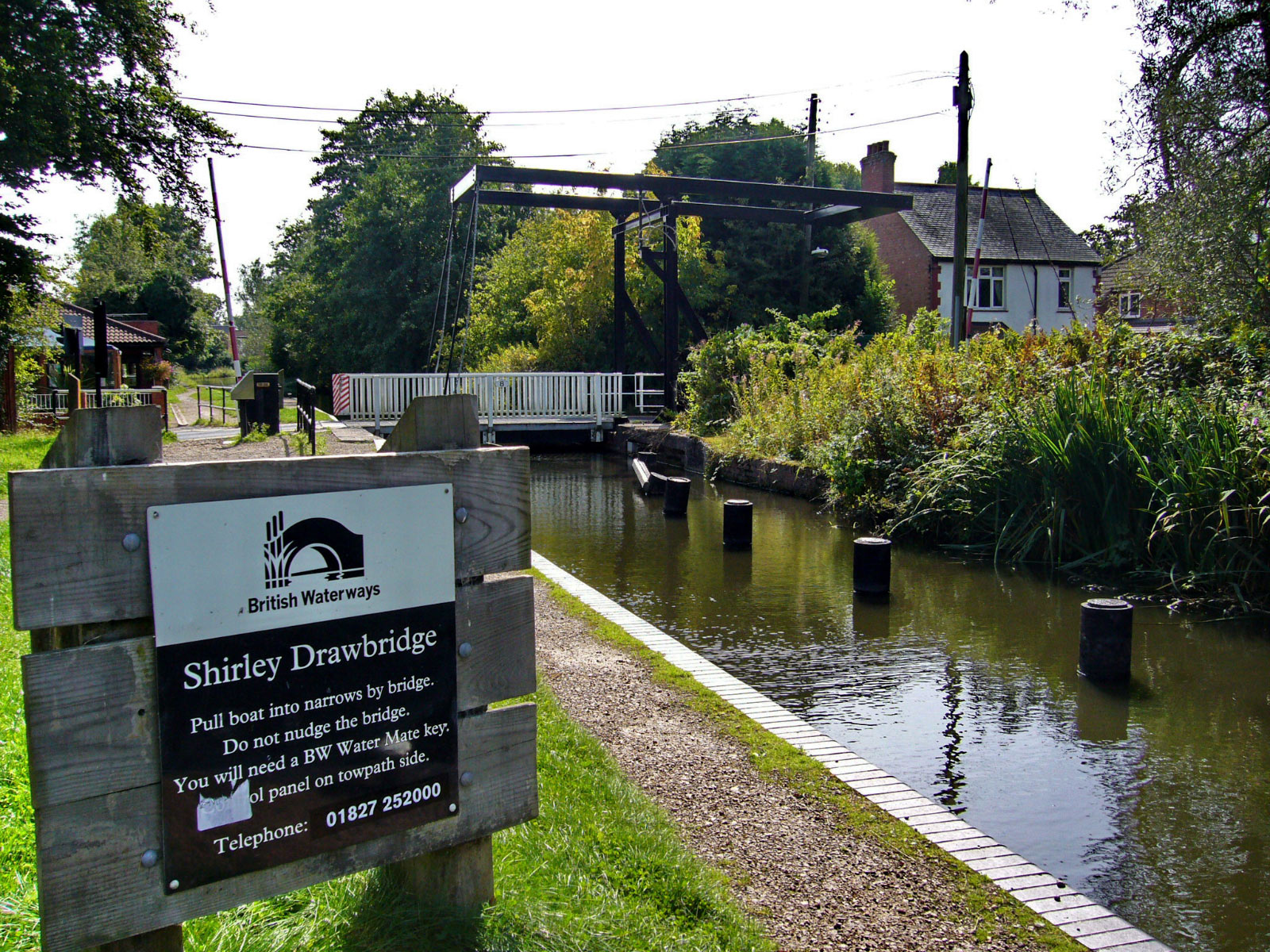 Shirley Drawbridge, Stratford-upon-Avon Canal